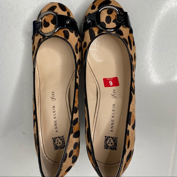 Anne Klein new animal print cow hair 6 - Picture 3 of 9